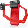 Foldable Combination Bike Lock | 4-Digit Anti-Theft, Heavy-Duty FortiCore™ by XNITO