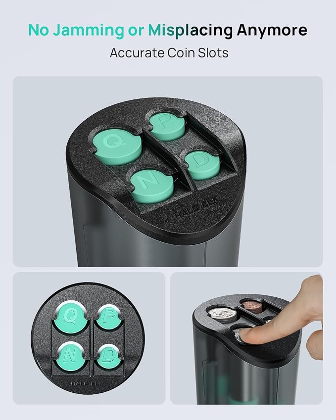 HALOBLK Large Capacity Coin Holder - Image 7