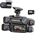 AI Dash Cam Front Rear Inside, 4 Channel 3k+1080P*3 Dashcam by NeidesoDashCam