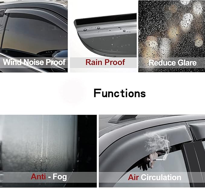 94550 Side Window Visor Wind Deflector - Image 3