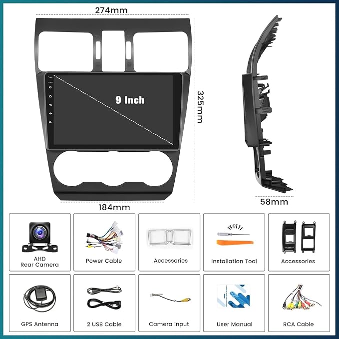 UNITOPSCI 2G+64G Android 13 Car Stereo Radio - Image 8