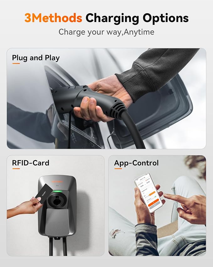 WOLFBOX Level 2 ev Charger 40 Amp J1772, ev Charger Level 2 - Image 5