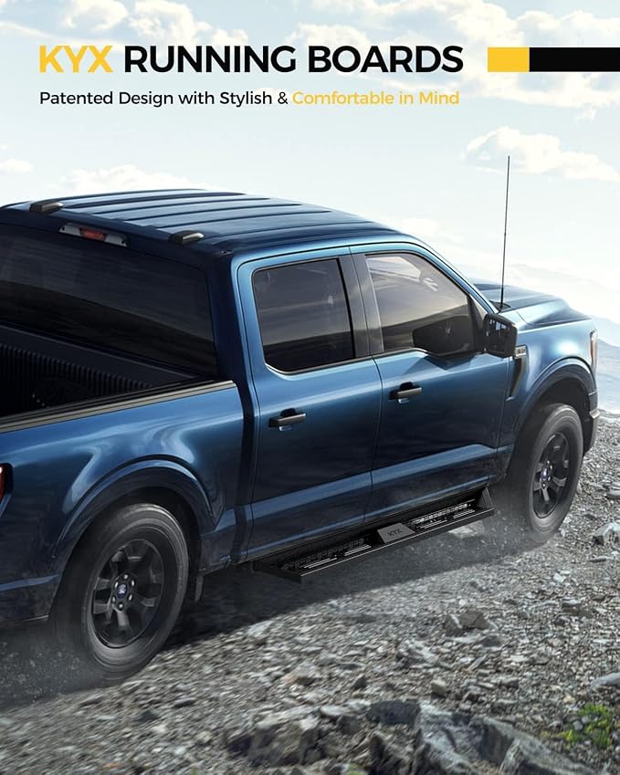 KYX Running Boards & Steps Nerf Bars Fit - Image 5