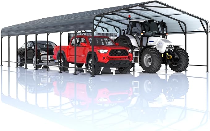 20x40 FT Metal Carport Canopy Heavy Duty - Image 8