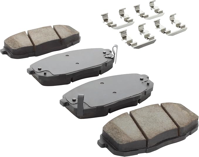 Premium Ceramic Front Brake Pads Compatible - Image 2
