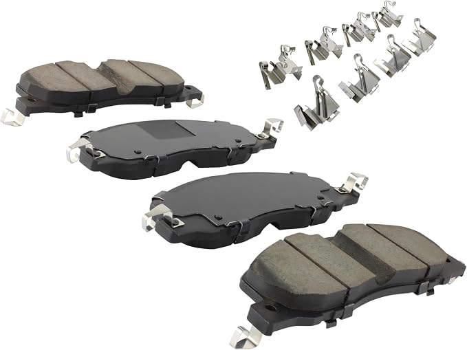Premium Ceramic Front Brake Pads Compatible - Image 2