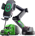 Truck Phone Holder Mount Wireless Charger Heavy Duty by WCKESI
