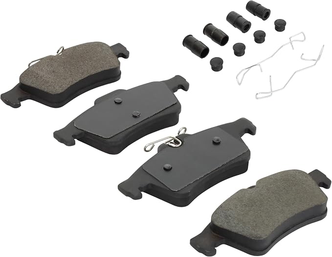 Premium Ceramic Rear Brake Pads Compatible - Image 2