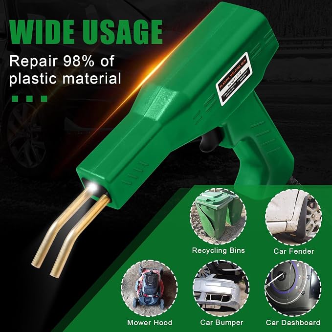 ATOLS Plastic Welder, Plastic Welding Kit, Hot Stapler Kit, Plastic Welder Gun - Image 2
