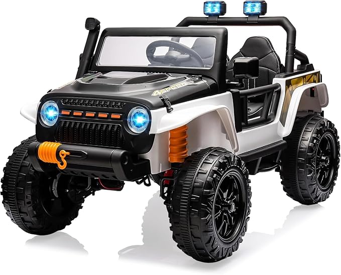 Hetoy 24V 2 Seater Ride On Car for Kids, Electric Truck by HetoyRideon