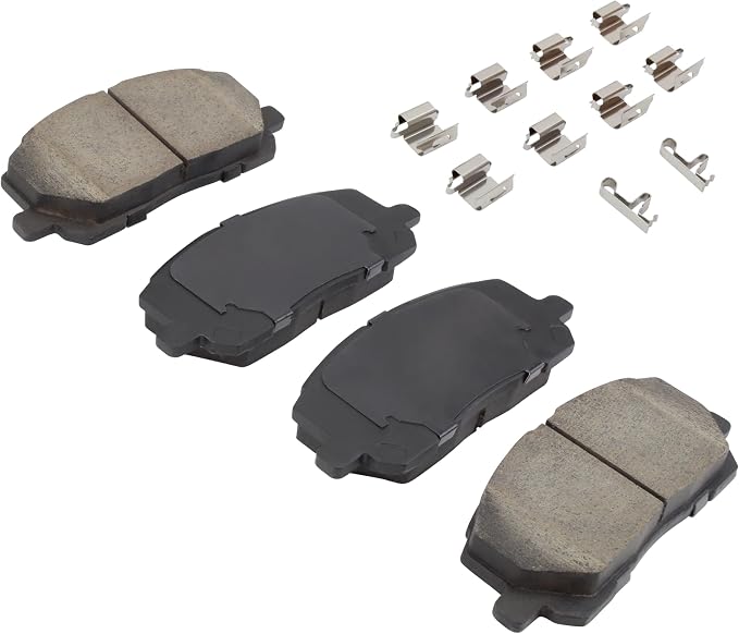 Premium Ceramic Front Brake Pads Compatible - Image 2