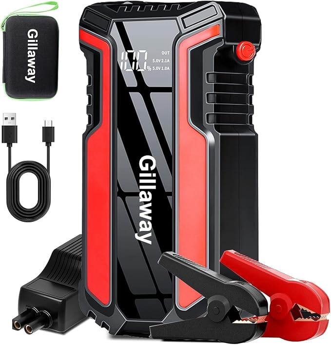 Q16B Jump Starter and air Pump by Gillaway