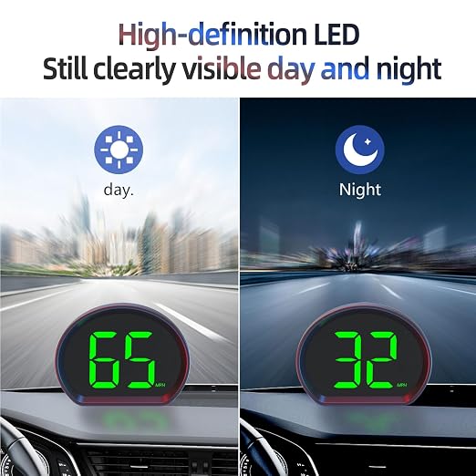 Car Mounted GPS Speedometer, Large Font and Automatically Adjustable Brightness - Image 4