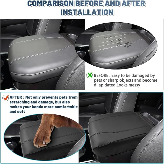 Ruiya 2025 Tahoe/Suburban Center Console Cover, - Image 6