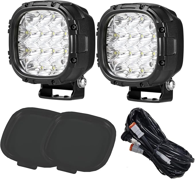 BIGLION.X 4 Inch 160W 18800LM Round LED Offroad Lights Driving Spotlights Fog by BIGLIONX