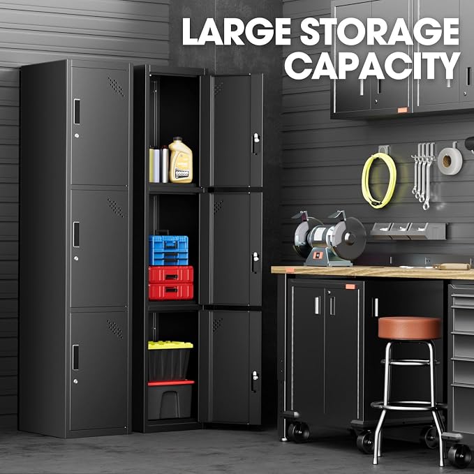 DNA MOTORING Metal Storage Cabinet - Image 5