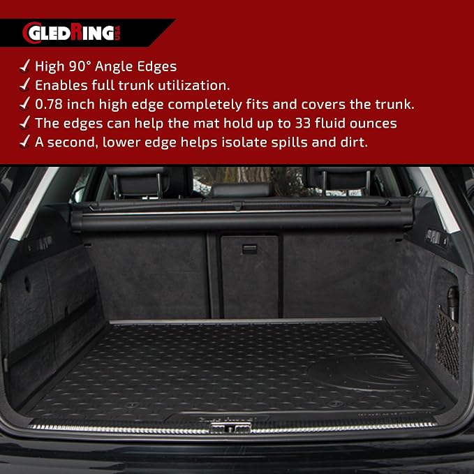 GledringUSA Custom Fit All-Weather Rubber Cargo Mat - Image 4