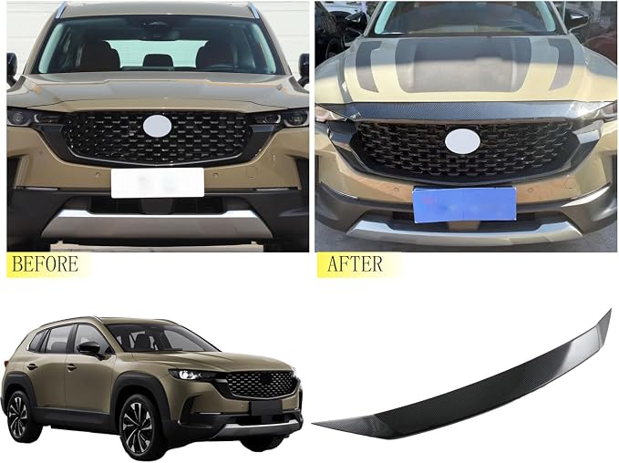 Front Hood Air Deflector，Car Bonnet Molding Cover Trim Fit - Image 4