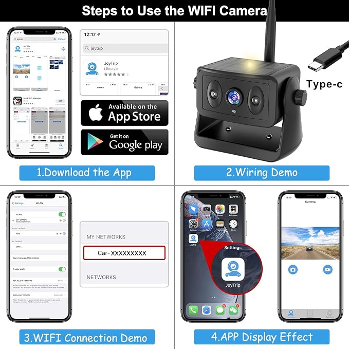 Wireless Backup Camera for RV/Truck/Camper/Trailer - Image 6