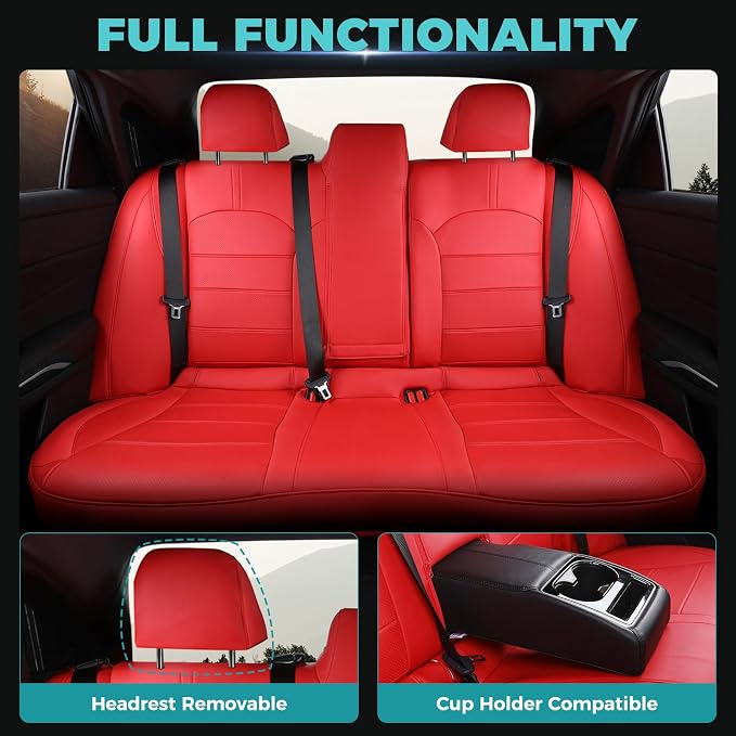 for Toyota Camry Seat Covers Hybrid XLE XSE 2018 2019 2020 2021 2022 2023 2024 - Image 5