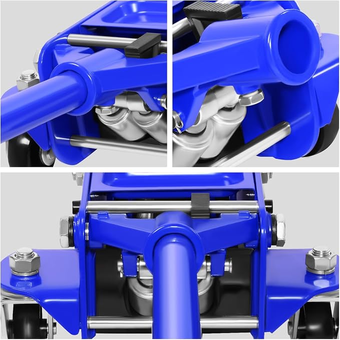 DNA MOTORING Low Profile Hydraulic Trolley Service/Floor Jack, 4 Ton Capacity - Image 6