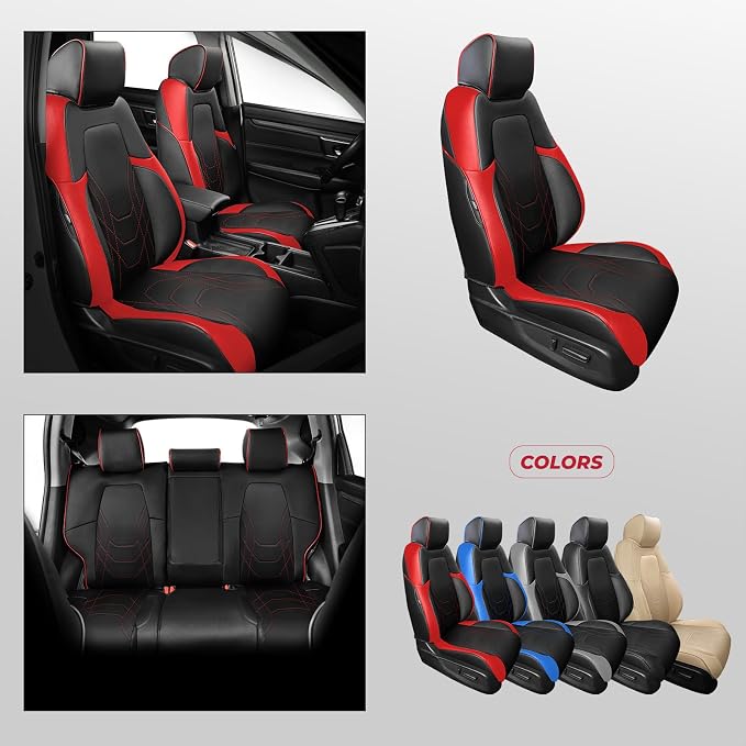 FREESOO CRV Seat Covers Full Set, - Image 8