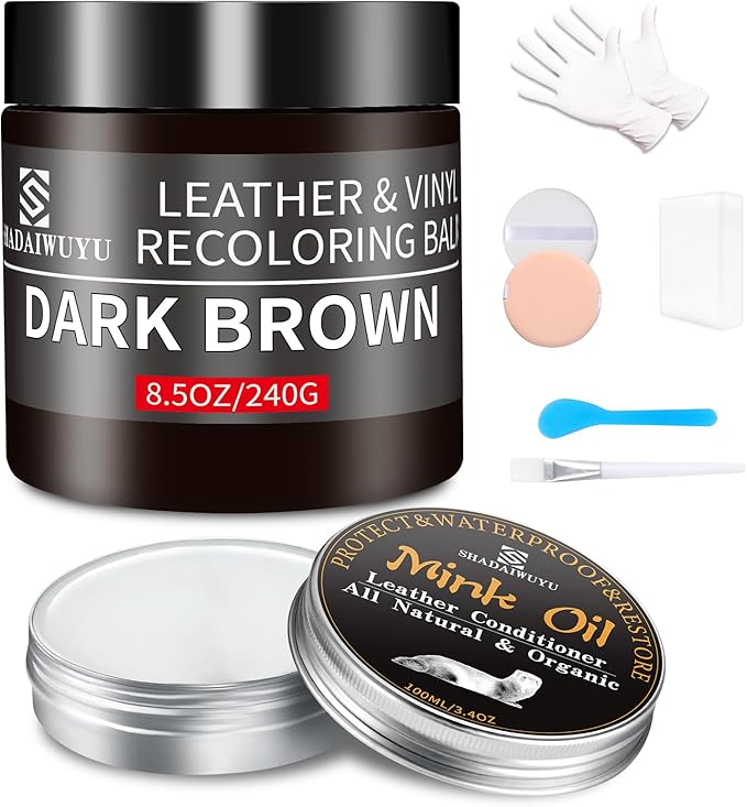 8.5oz Leather Recoloring Balm by SHADAIWUYU