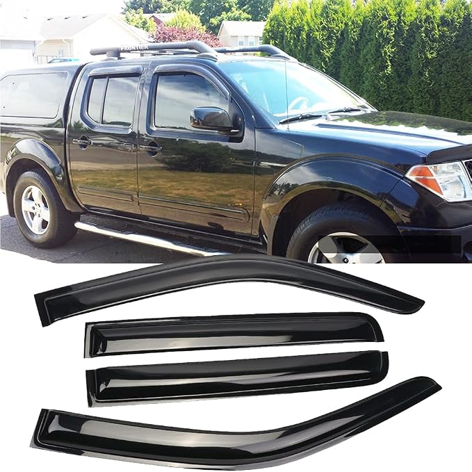 94407 Side Window Wind Vent Deflector, Window Visor fit - Image 3