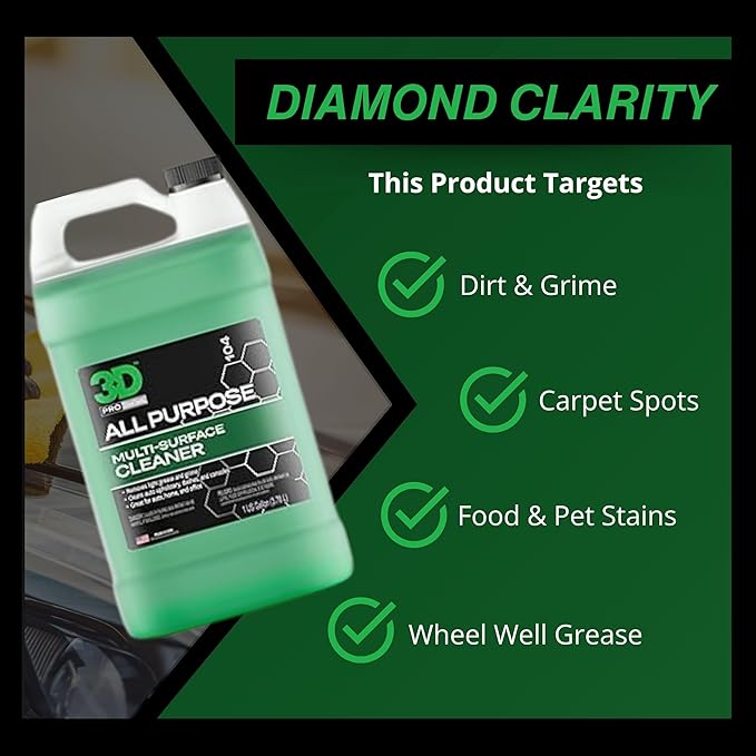 3D All Purpose Cleaner – High-Performance Interior & Exterior Car Cleaner - Image 3