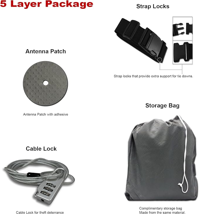 5 Layer Full Truck Cover - Image 5