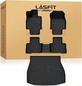 LASFIT Floor Mats&Trunk Mat for Toyota Venza 2021-2025 All Weather TPE Mats by LASFIT