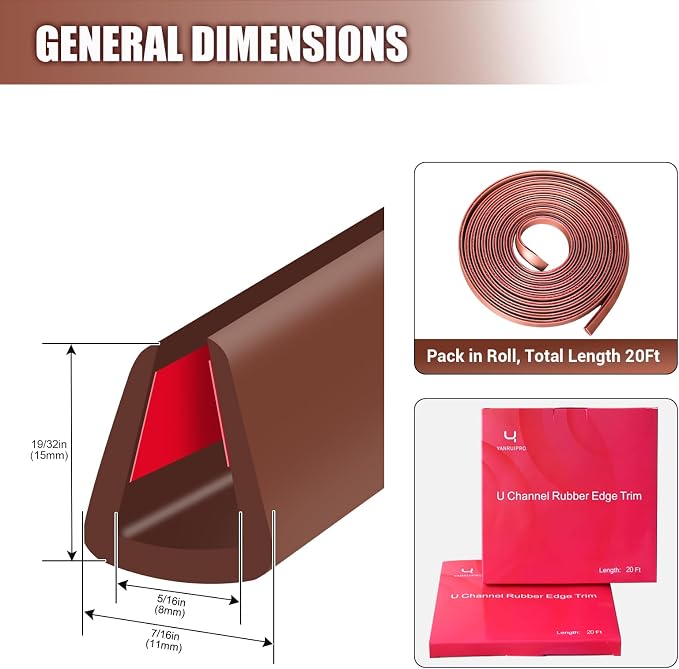 Rubber Edge Trim, Flexible Edge Trim - Image 2