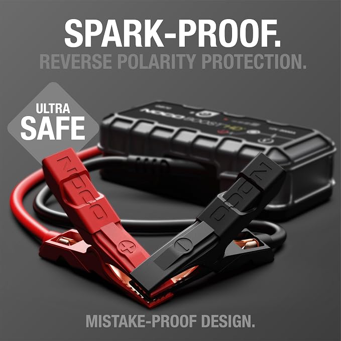 NOCO Boost GB70: 2000A UltraSafe Jump Starter – 12V Lithium Battery Booster Pack - Image 3
