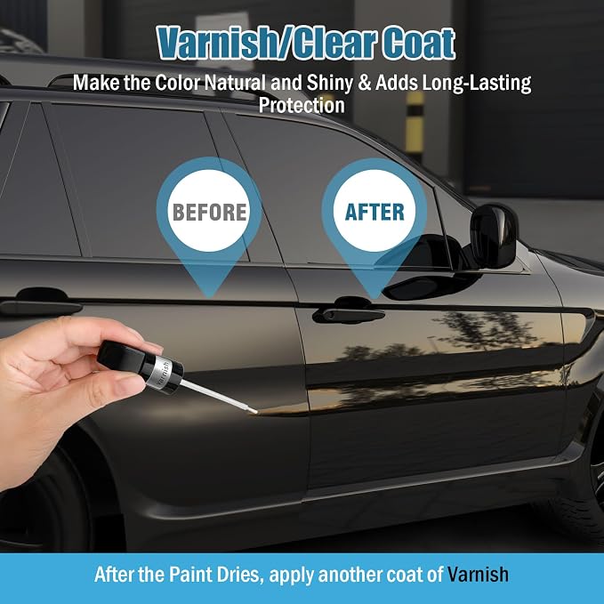 White Car Paint Touch Up, Car Scratch Repair Pen, Color Accurate Automotive - Image 4
