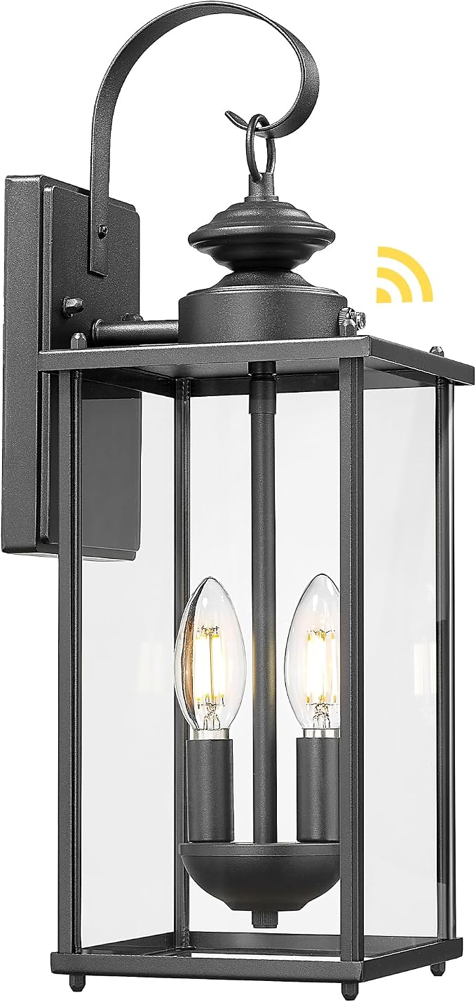 kudos Dusk to Dawn Outdoor Lighting, 18.1 inch Light Sensor Porch Lights by kudos
