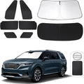 TINGLU Window Shades for Kia Carnival 2022 2023 2024 2025 Accessories Car Side by TINGLU