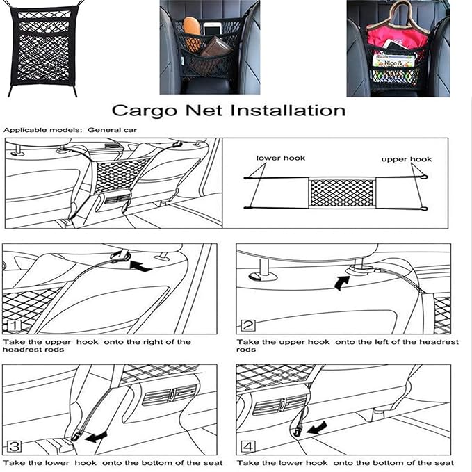 DYKESON Pet Barrier Dog Car Net Barrier - Image 6