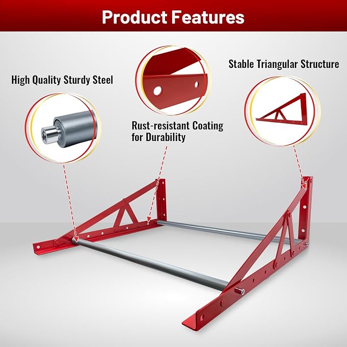ROBLOCK Adjustable Tire Rack Wall Mount - Image 4