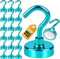 DIYMAG Magnetic Hooks, 25Lbs Strong Heavy Duty Cruise Magnet S-Hooks by DIYMAG