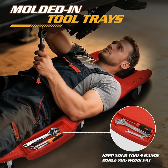 Magshion Rolling Garage Creeper - Image 4