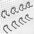 G.CORE 8-Pack Pegboard Hooks, Peg Board Tool Utility Hooks & Hangers Fit 1/4" by GCORE