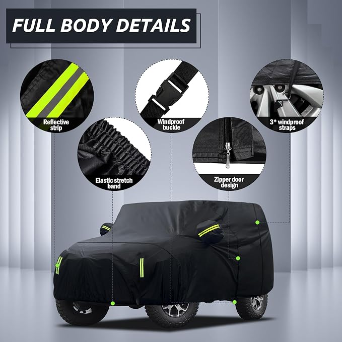 Migaven 6 Layers Car Cover Custom Fit - Image 3