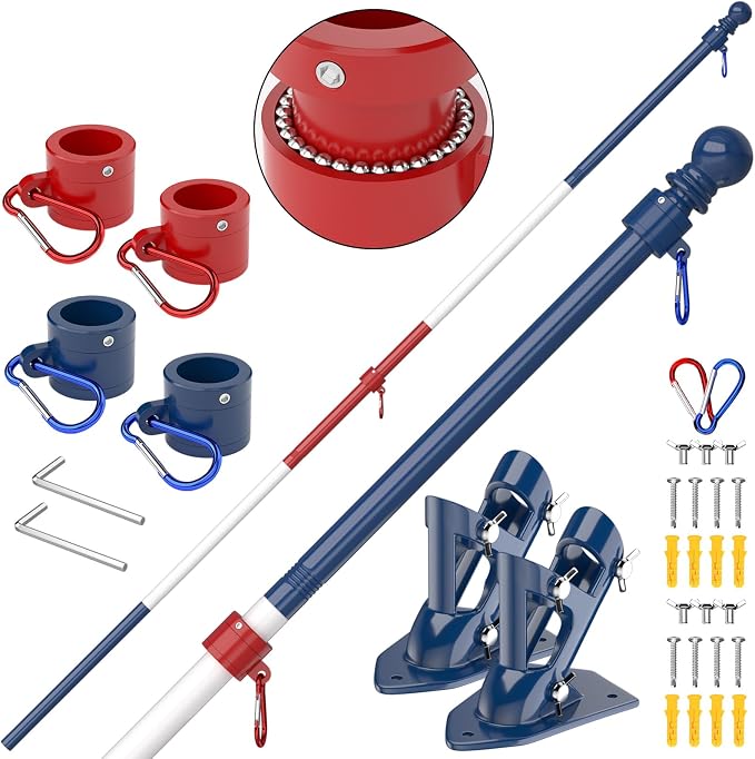 ZMTECH Flag Pole by HighQualityGardeningTools