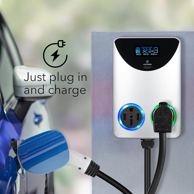 Lectron NEMA Socket Splitter for Level 2 EV Charger Installation - Image 7