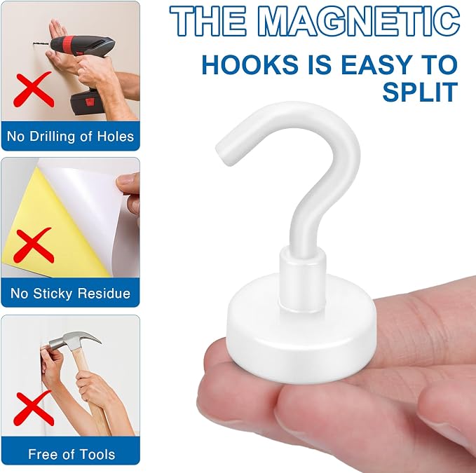 LOVIMAG Cruise Must Haves, 80Lb Magnet Hooks, Cruise Door Magnets, Magnetic - Image 6