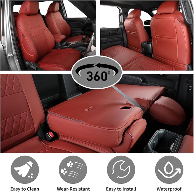 EKR Custom Fit Tacoma Car Seat Covers - Image 5