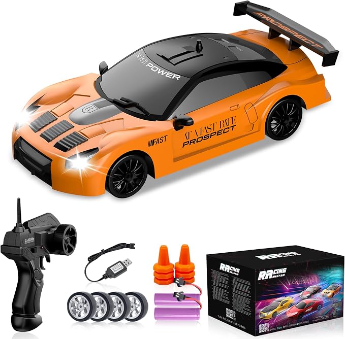 RC Drift Car 1/24 2.4GHz Remote Control Car 4WD High Speed Drifting RC Cars by YUANPLAN