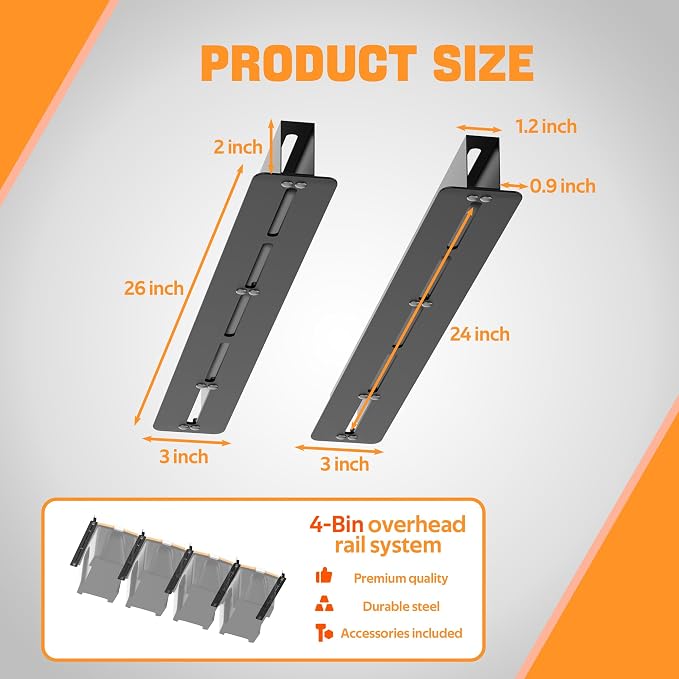 Ultrawall Overhead Garage Storage Rack, Heavy Duty Ceiling Storage Rack - Image 3