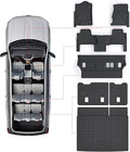 Floor Mats & Trunk Mat for Chevrolet Tahoe 2015-2020 Row Bucket Seat &GMC by SANBAN-AXE
