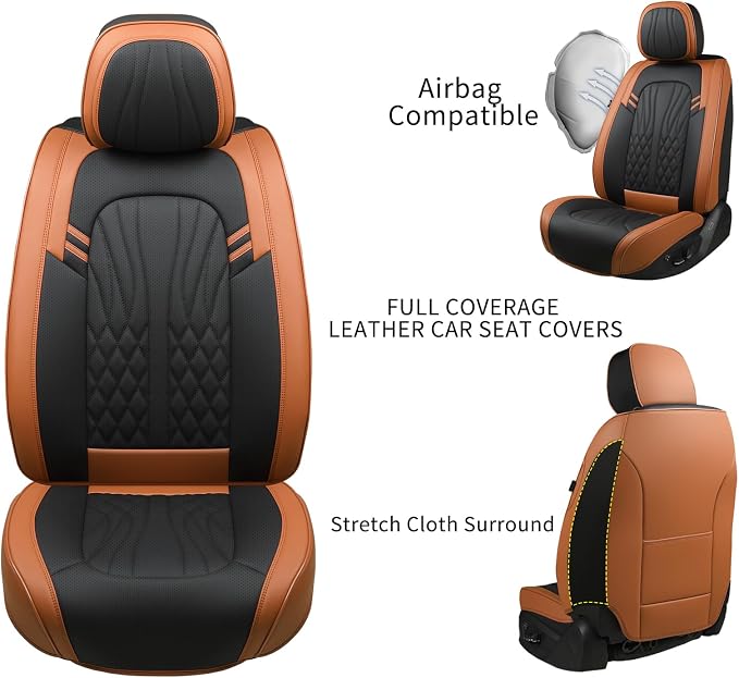 Car Seat Covers Front Seats, Car Seat Protector Waterproof, Car Seat Cushion - Image 6